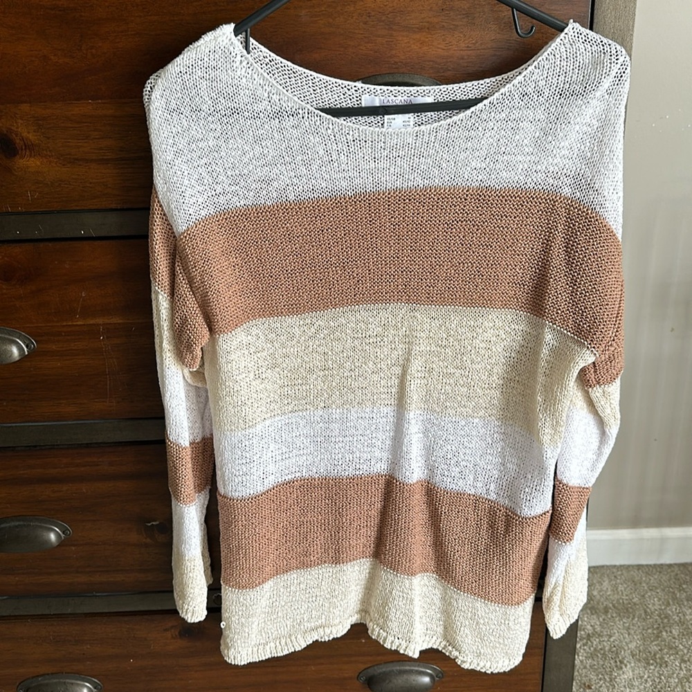 Lasagna/Venus striped sweater